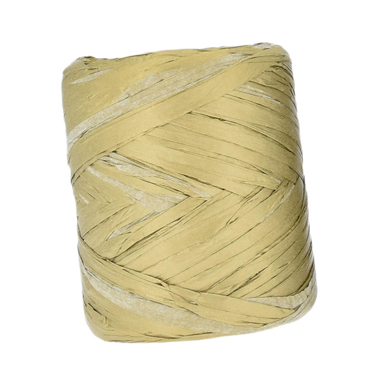 Raffia Paper Ribbon Packing Paper Twine Ribbon for Packing Wrapping Bouquets
