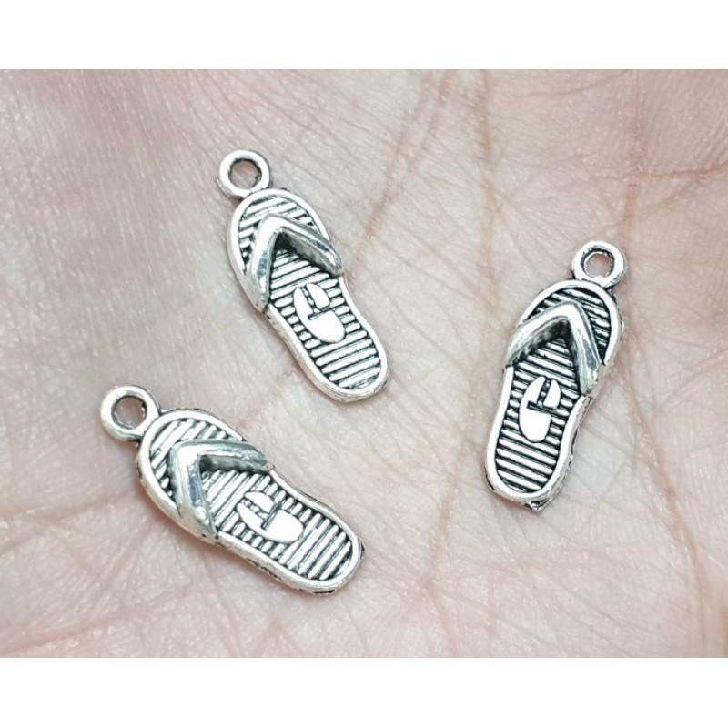 Charm giả bạc hình con cú, mặt trời, con cá... làm vòng tay phong thủy, vòng tay tình bạn handmade