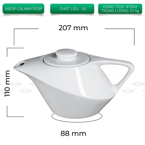 Ấm trà notNeutral Cala Teapot  475ml