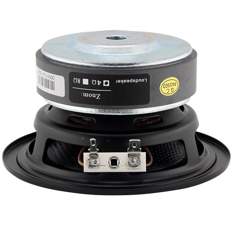 Loa phụ 4 inch 4 inch 4 8 ohm 50W Audio sửa đổi âm thanh Long Stroke Deep Bass Bookshelf Loa Color: 8Ohm