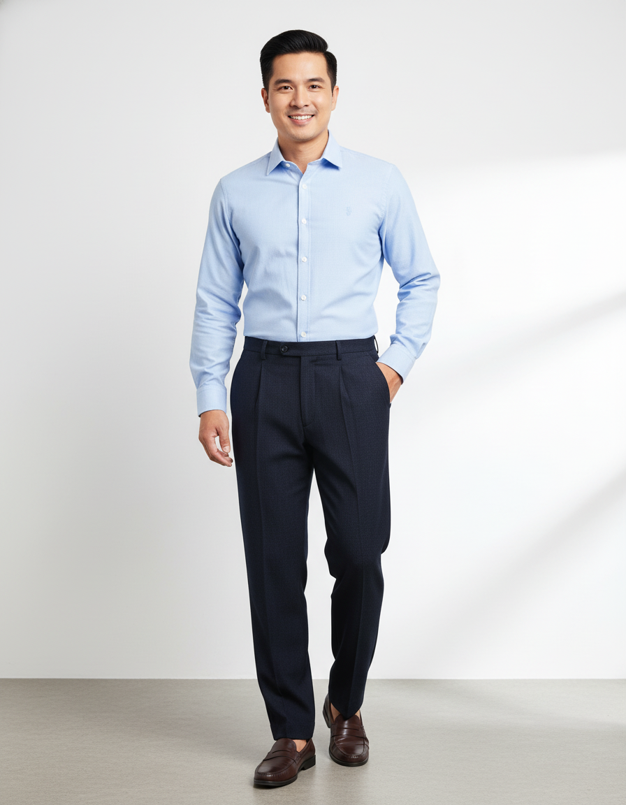 QUẦN TÂY NAM  XẾP LY