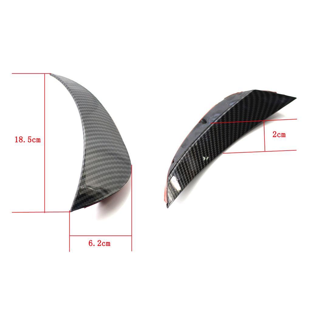 Front Bumper Air  decoration for Mercedes W205 2015-2018 Carbon Fiber