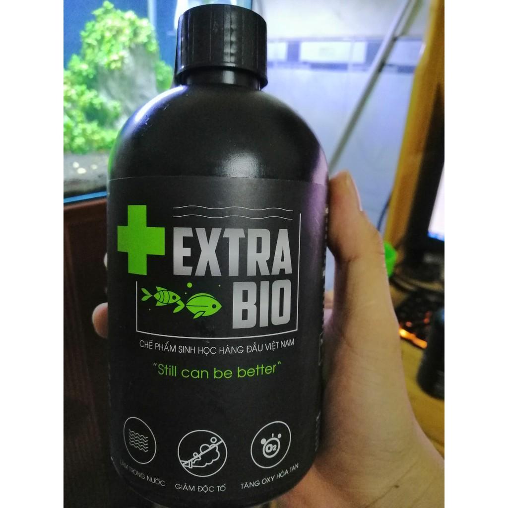 Vi Sinh Làm Trong Nước Bể Cá Cảnh Extra Bio chai dung tích 250ml, 500ml và 1L