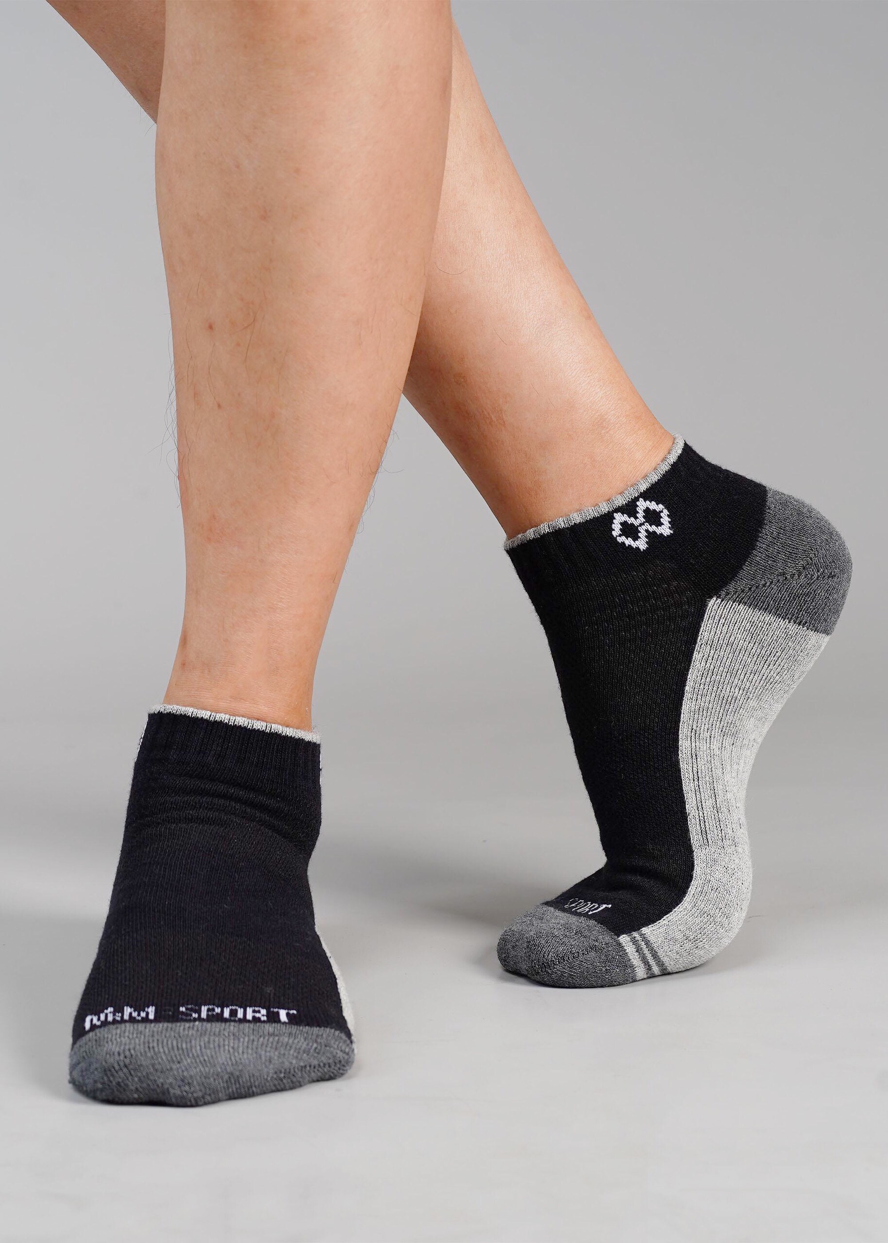 Combo 5 Đôi Tất Vớ Thể Thao, Vớ Đá Banh, Vớ Chạy Bộ Cổ Ngắn, Sợi Cotton Cao Cấp Chống Hôi Chân, Chống Phồng Rộp Chân, Chống Trượt Co Giãn 4 Chiều Mrm Manlywear - MM