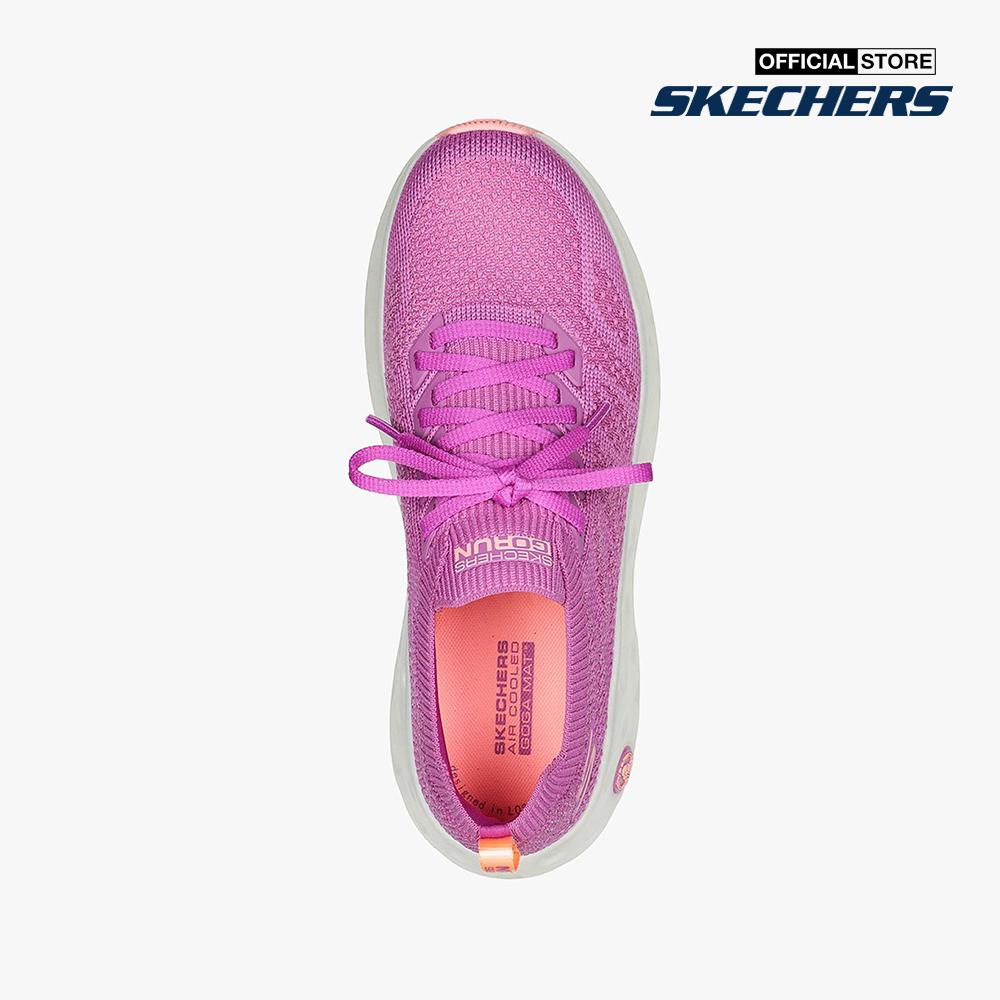 SKECHERS - Giày thể thao nữ thắt dây Max Cushioning Hyper Craze 129270-PKLP