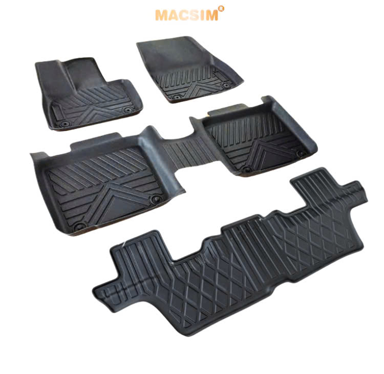 Thảm lót sàn 1 lớp sd3 Vinfast VF9 ( 6 chỗ)- nhãn hiệu Macsim - Giảm giá nhưng chất lượng không giảm