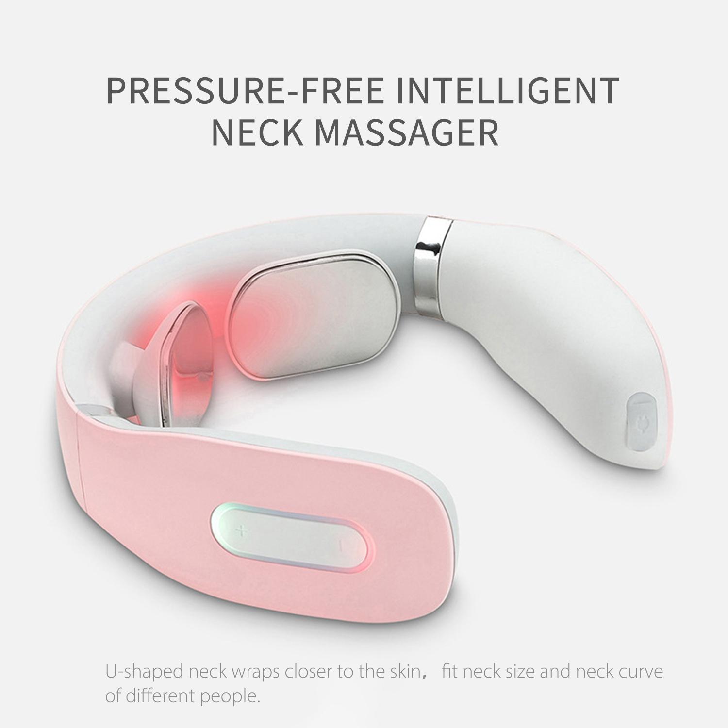 Máy mát xa cổ thông minh với 5 chế độ và 16 tốc độ