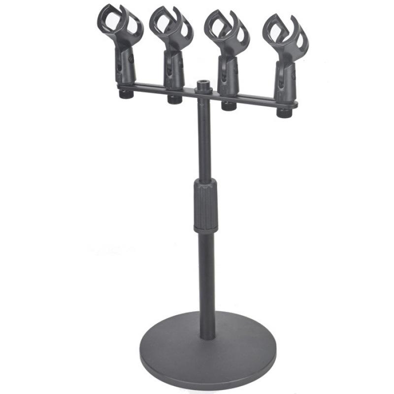 Đảm bảo chất lượng một kéo hai một kéo bốn giá đỡ micrô để bàn hai đầu micrô hội nghị bốn đầu giá để bàn giá để bàn bài phát biểu Giá để bàn để bàn