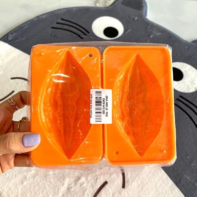 Khuôn rau câu - bánh dẻo hình trái mướp đắng