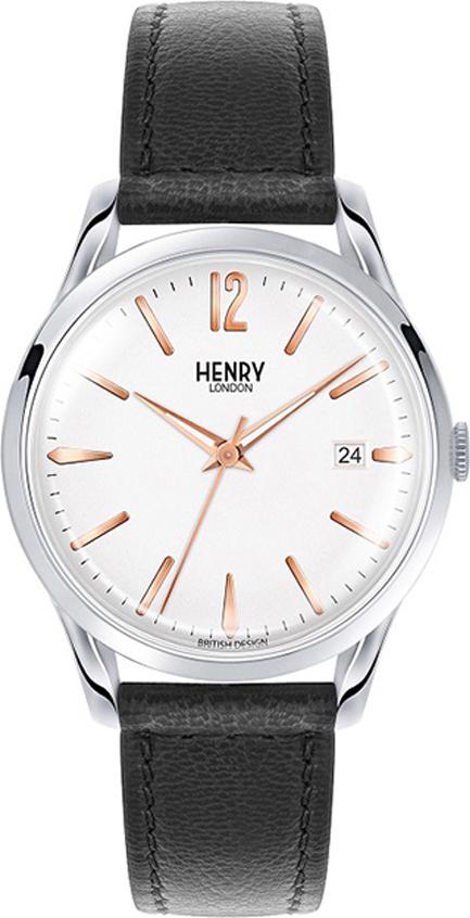 Đồng Hồ Đôi Dây Da Henry London HL39-S-0005 - HL25-S-0113 Highgate