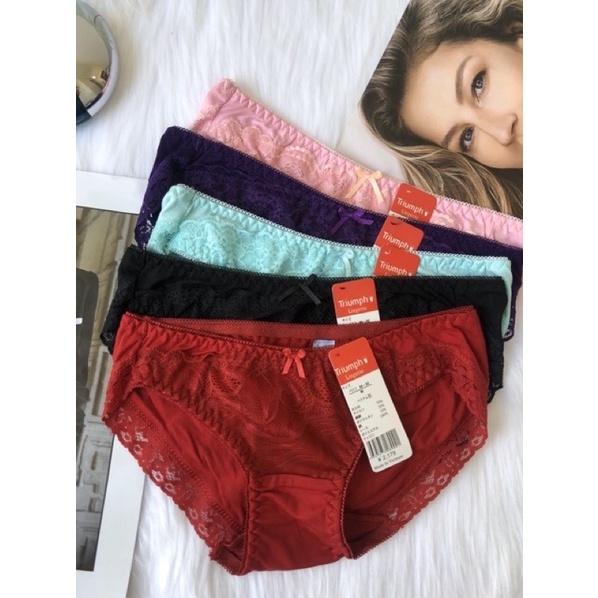 Quần Lót Nữ. Quần Lót Cotton Ren Siêu Mềm Thấm Thoáng. Mặc Lên Là Nghiền. Đủ Size từ 40kg tới 80kg