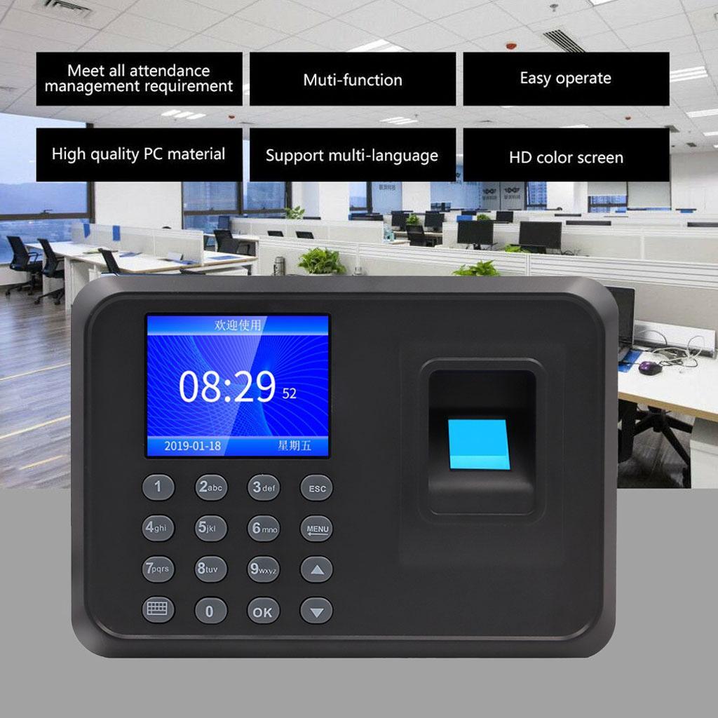 Biometric Attendance Machine Employee Time Clock Tools