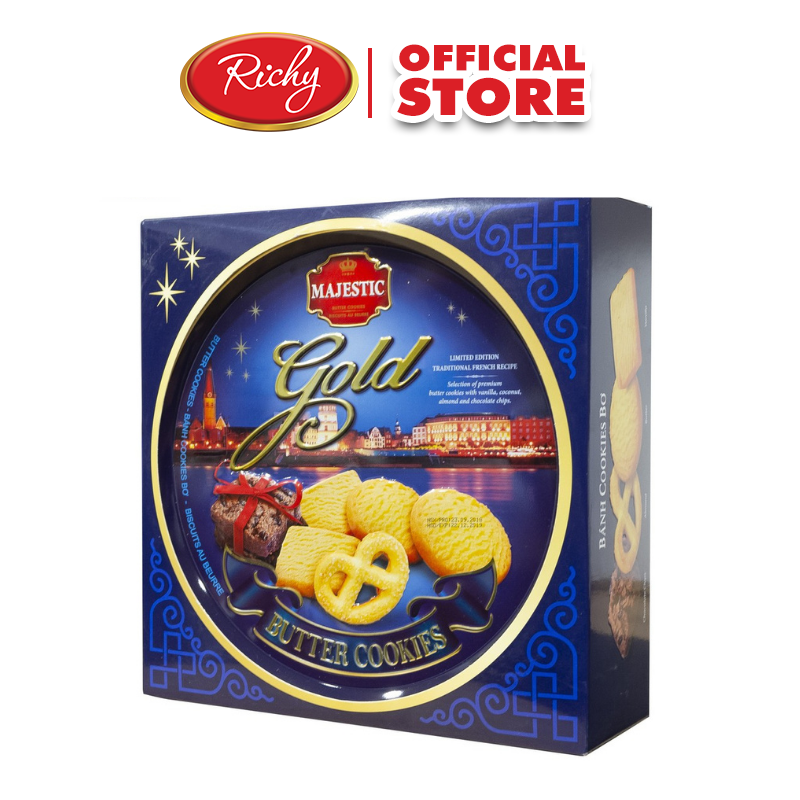 Bánh Cookies Majestic Gold Richy (454g)