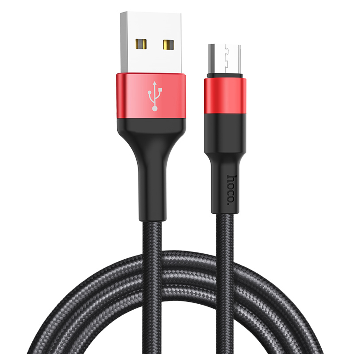 Cáp Sạc Hoco X26 Dây Dù Chông Đứt MicroUsb cho Android Dài 1M - Hàng Chính Hãng