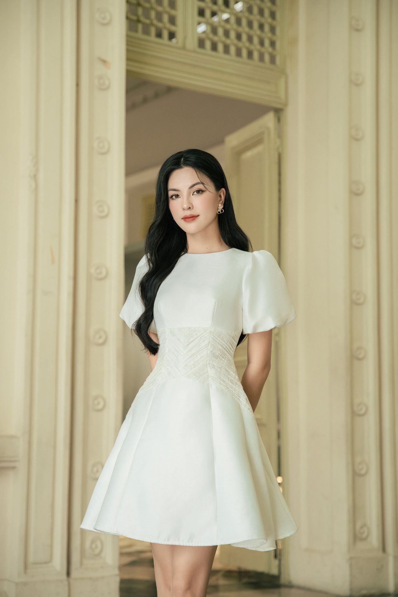 OLV - Đầm Esther Puff Dress