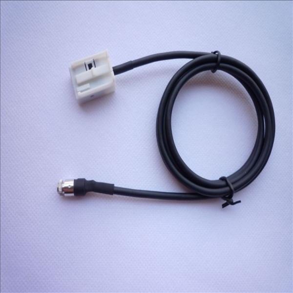 3.5 Jack AUX Auxiliary Audio Input Kit Adapter Cable for BMW E60 E61 E63 E64