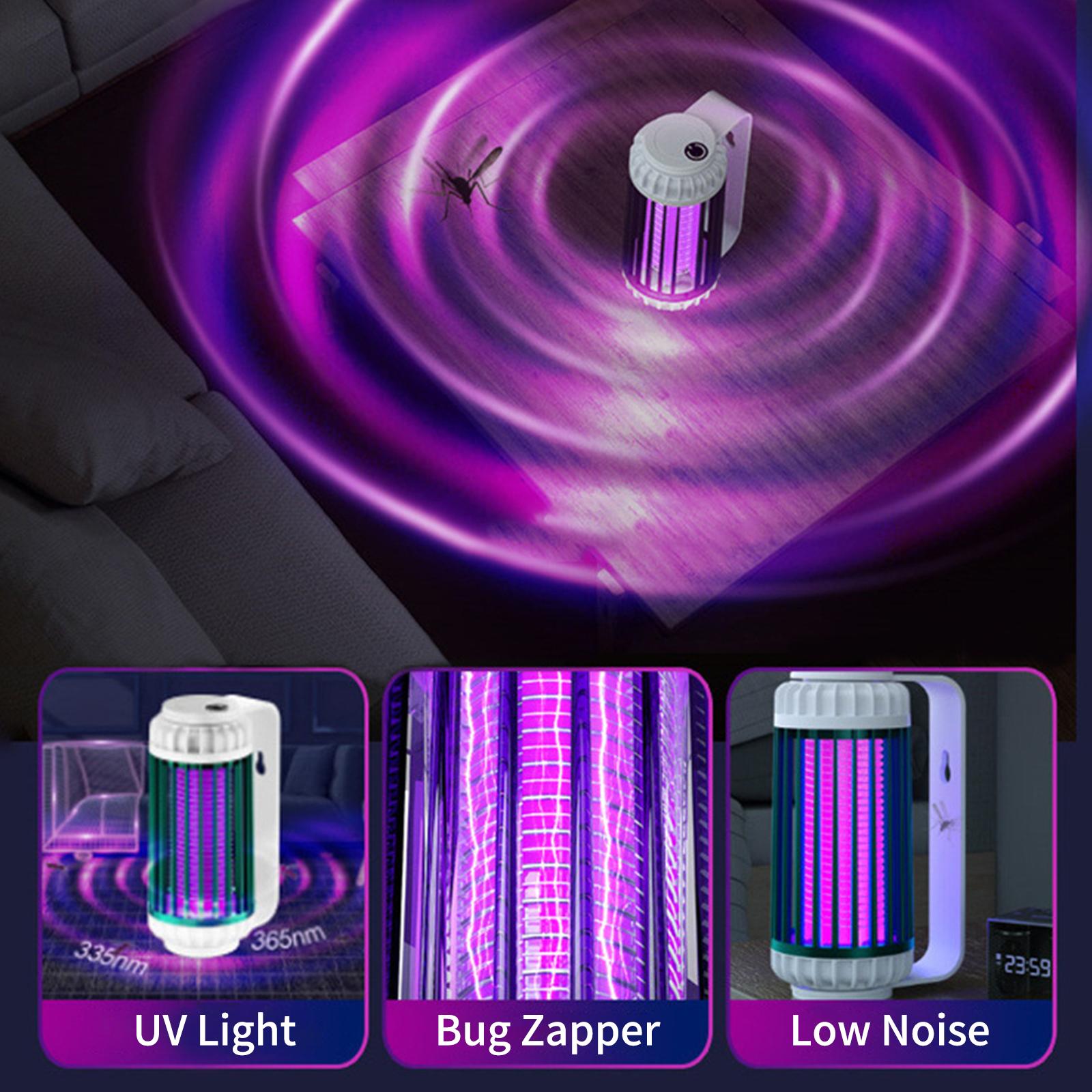 Đèn Diệt Muỗi Usb Treo Tường