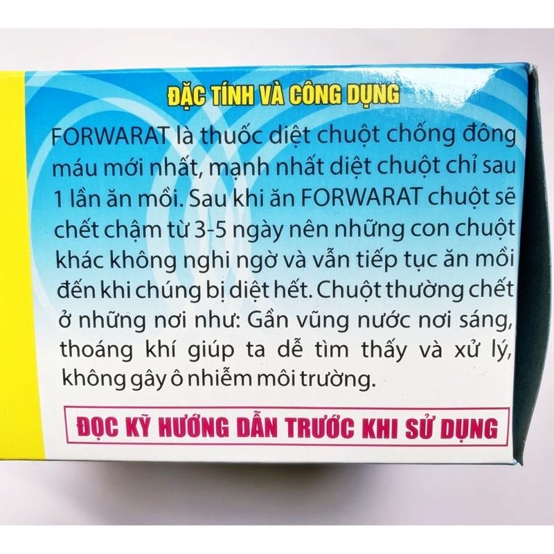 Thuốc Diệt Chuột Dạng Hạt Gạo Forwarat 0.005 Gói 25Gr