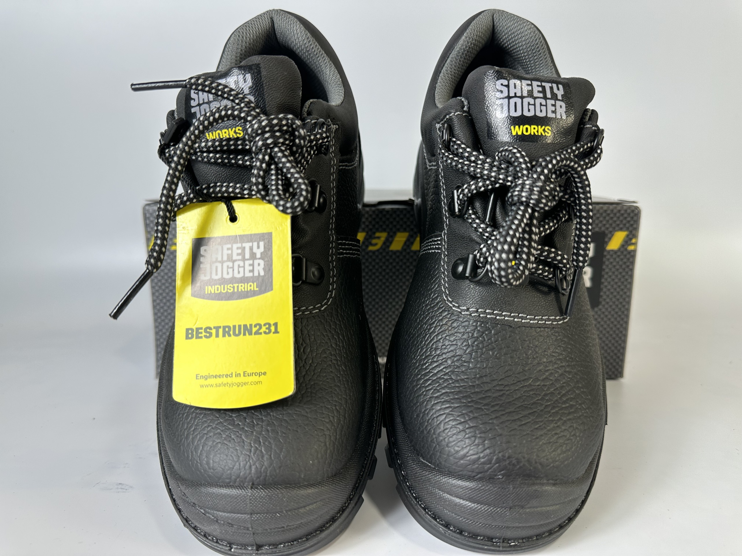 Giày Bảo Hộ Lao Động Safety Jogger Bestrun 231 S3, BestBoy 231 S3 Da Cao Cấp Chống Đinh Chống Trơn Trượt, Chống Va Đập, Chống Tĩnh Điện Sử Dụng trong Công Trình Xây Dựng