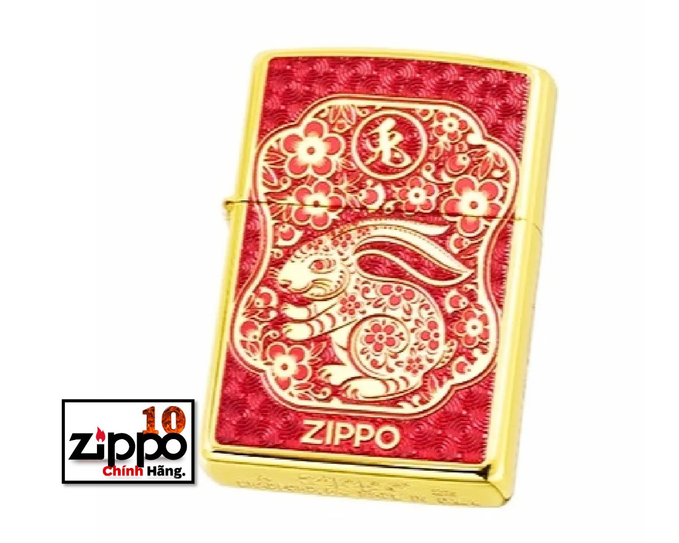 Bật lửa Zippo CZA-2-28 Year of the Rabbit Asia Limited Edition-(Bản giới hạn) Chính hãng 100%