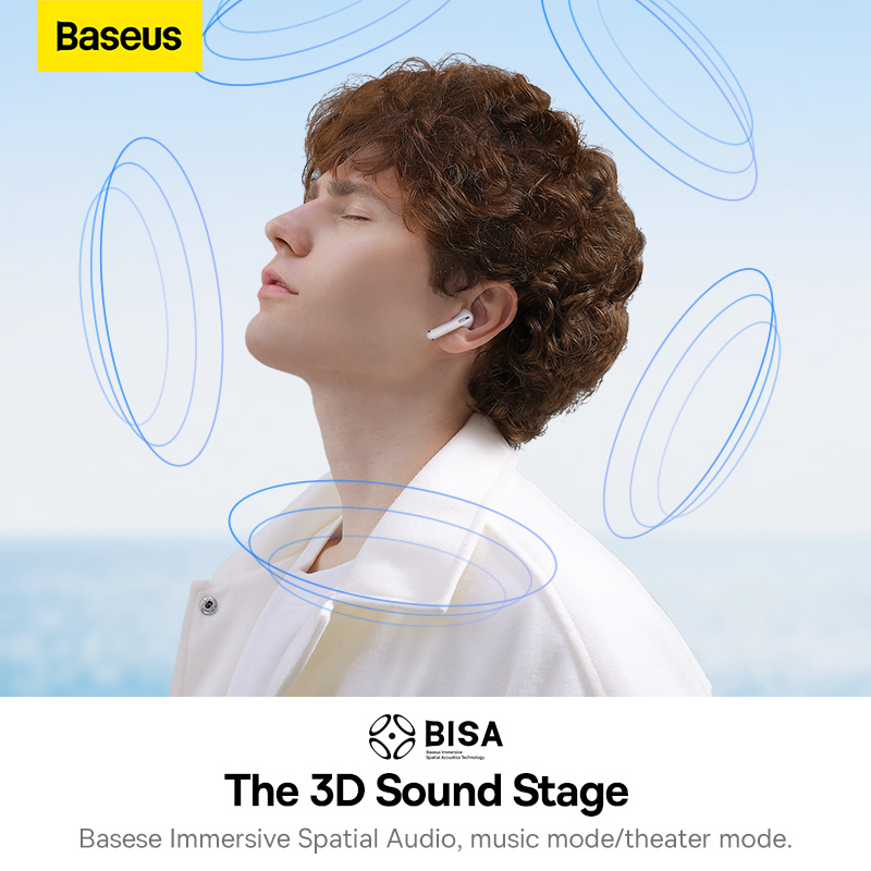 Tai Nghe Bluetooth OS-Baseus Bowie WX5 True Wireless Earphones
