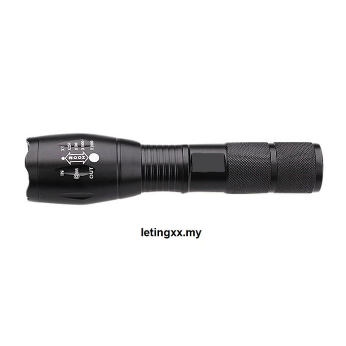 Đèn Pin Led 9000lm Xm-L2 U3 Siêu Sáng Chống Thấm Nước