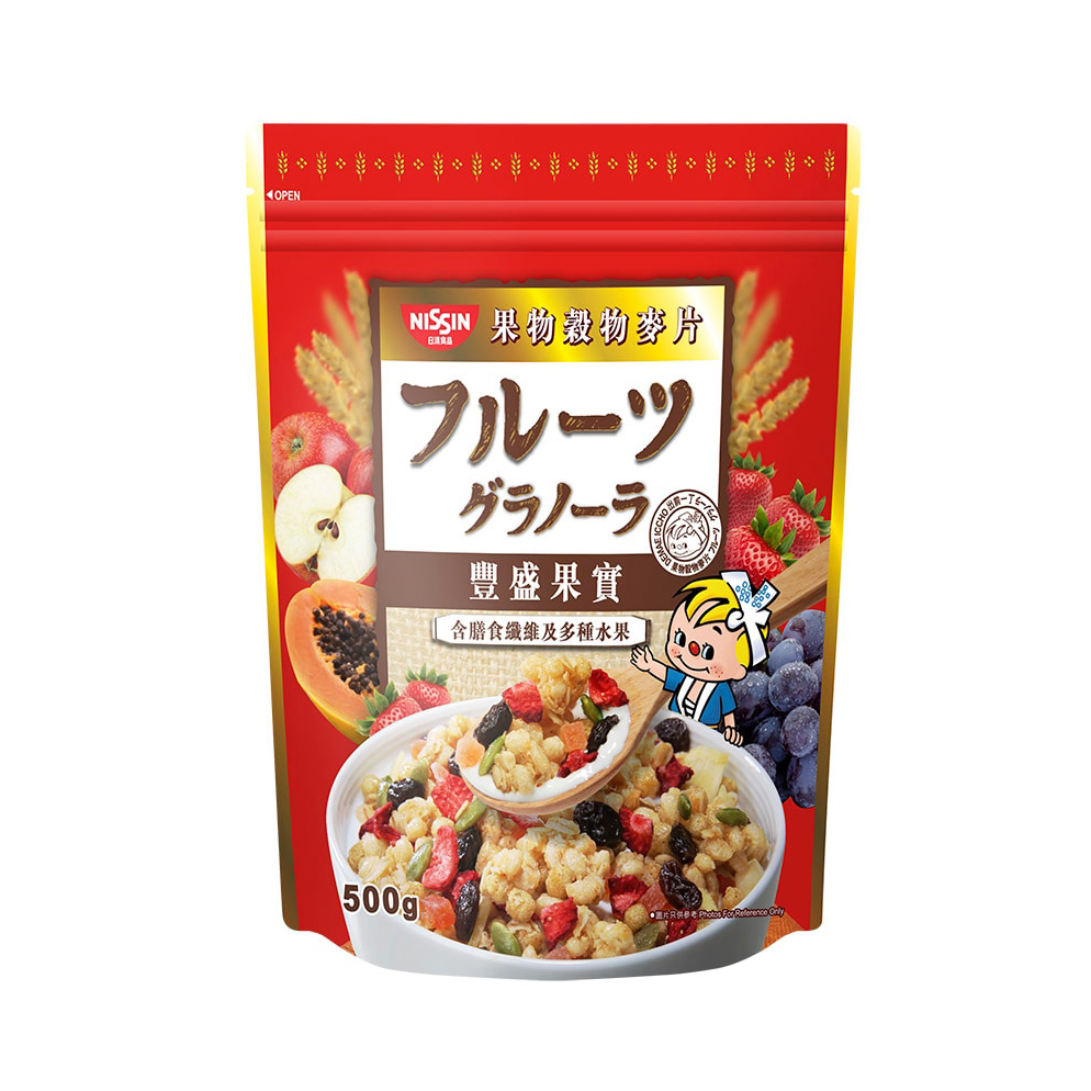 Thực phẩm bổ sung ngũ cốc dinh dưỡng Nissin Fruit Granola