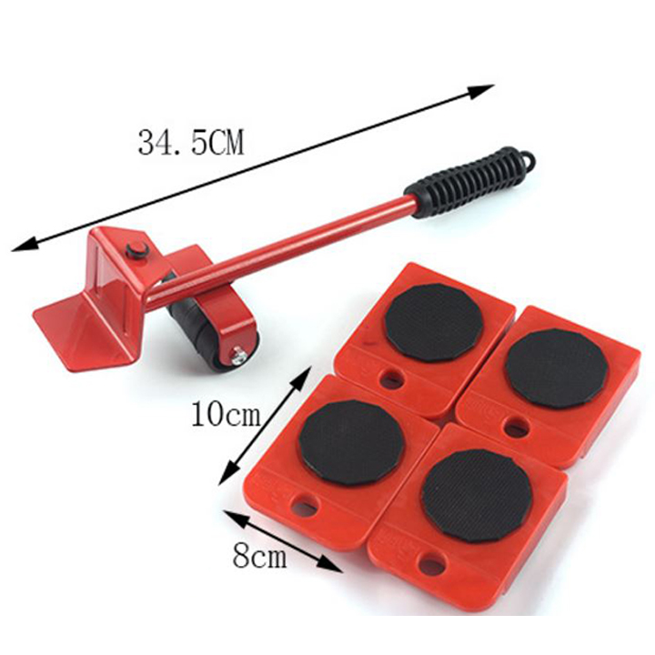 Dụng Cụ Di Chuyển Đồ Đạc Kazoo Garden Có Tay Cầm Thông Minh Trang Bị 4 Bánh Xe Sức Nâng 200 Kg