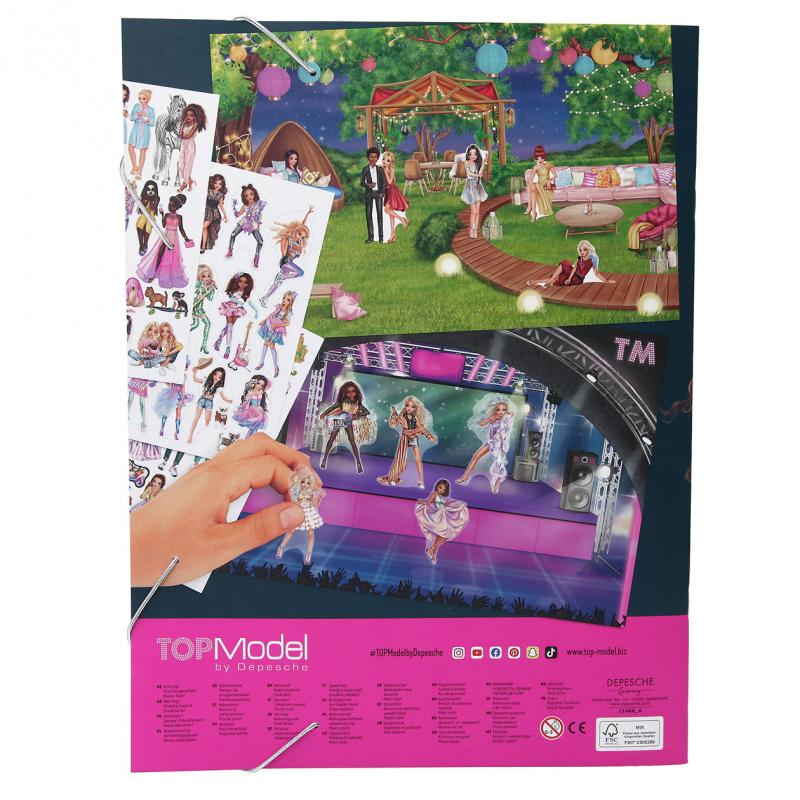 BST thiết kế thời trang Stickerworld TOPMODEL TM011468