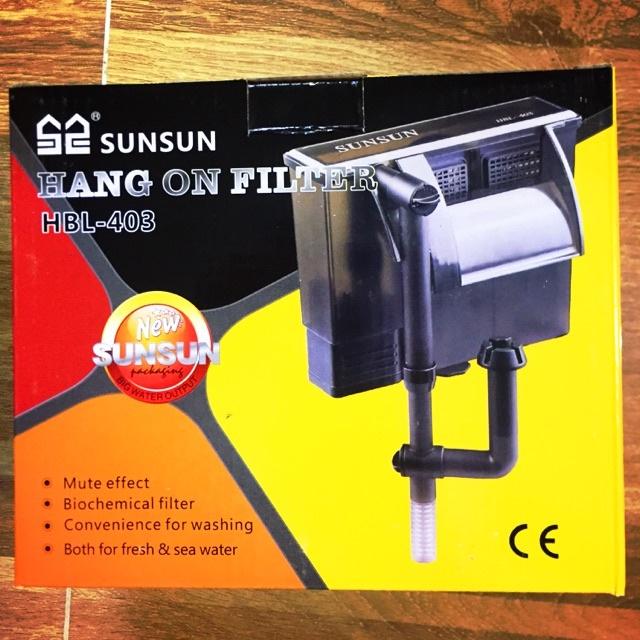 Lọc thác Sunsun HBL 403 - tích hợp đầu hút váng - phụ kiện thủy sinh- cá cảnh- shopleo
