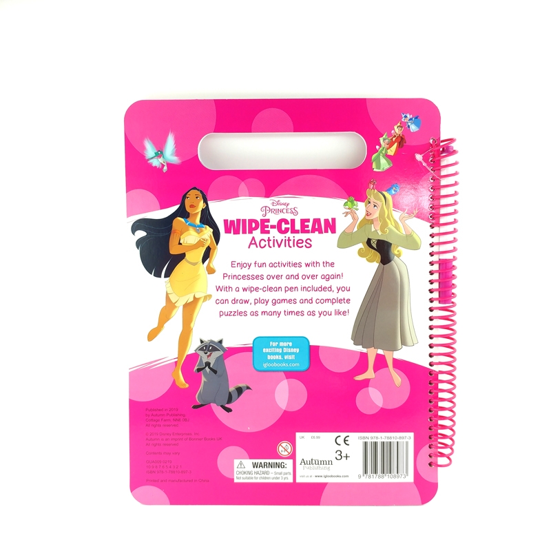 Disney Princess: Wipe-Clean Activities