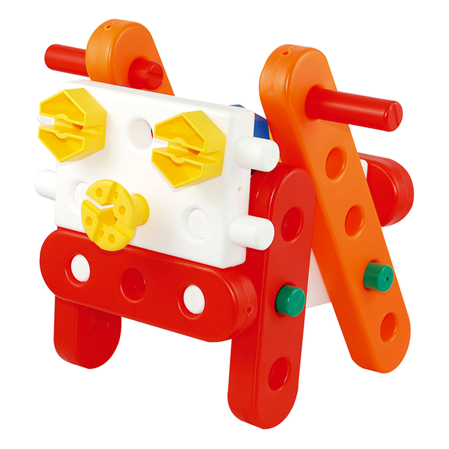 Đồ Chơi Xếp Hình Gigo Toys Công Cụ Giao Thông Căn Bản - Junior Engineer 7330P (79 Mảnh Ghép)