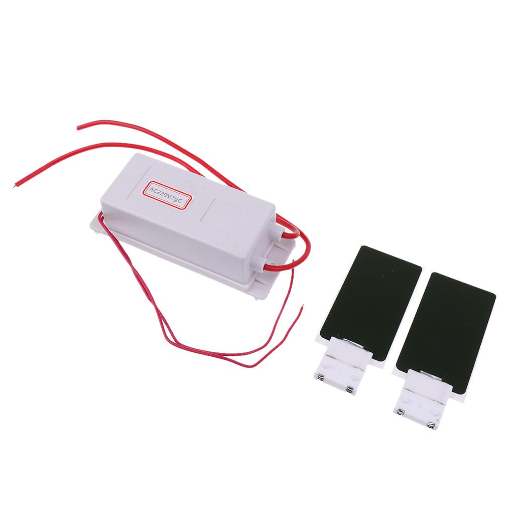 Ozone Generator Air Purifier +2 Pcs Ceramic Plate Accessory