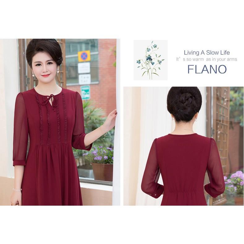 Dress66-đầm tay lỡ quý cô cao cấp s-6xl