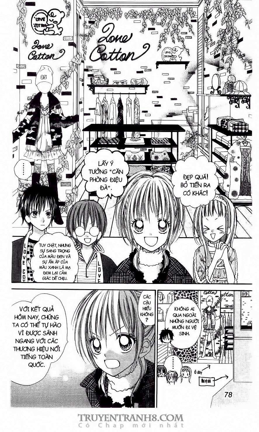 tiệm thời trang, love cotton chapter 15 18