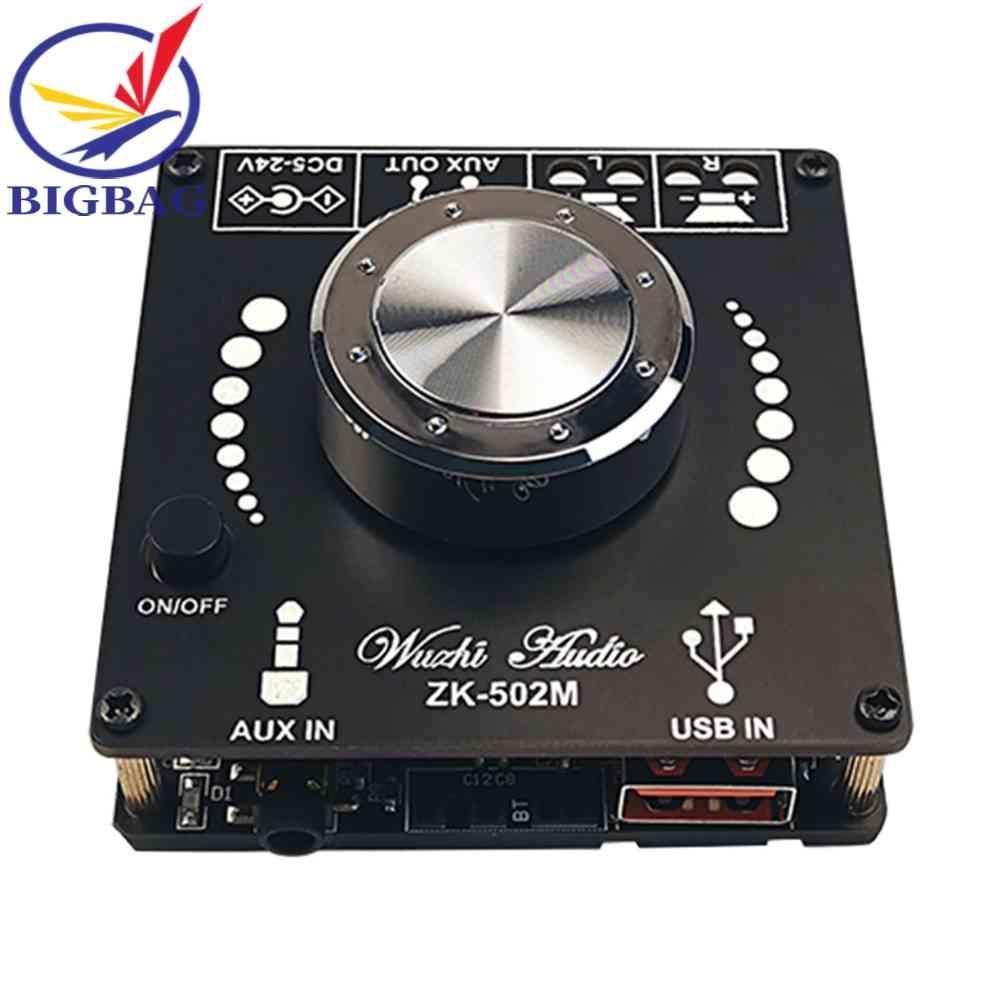 Bảng Mạch Khuếch Đại Âm Thanh ZK-502M Mini Bluetooth 5.0 50WX2
