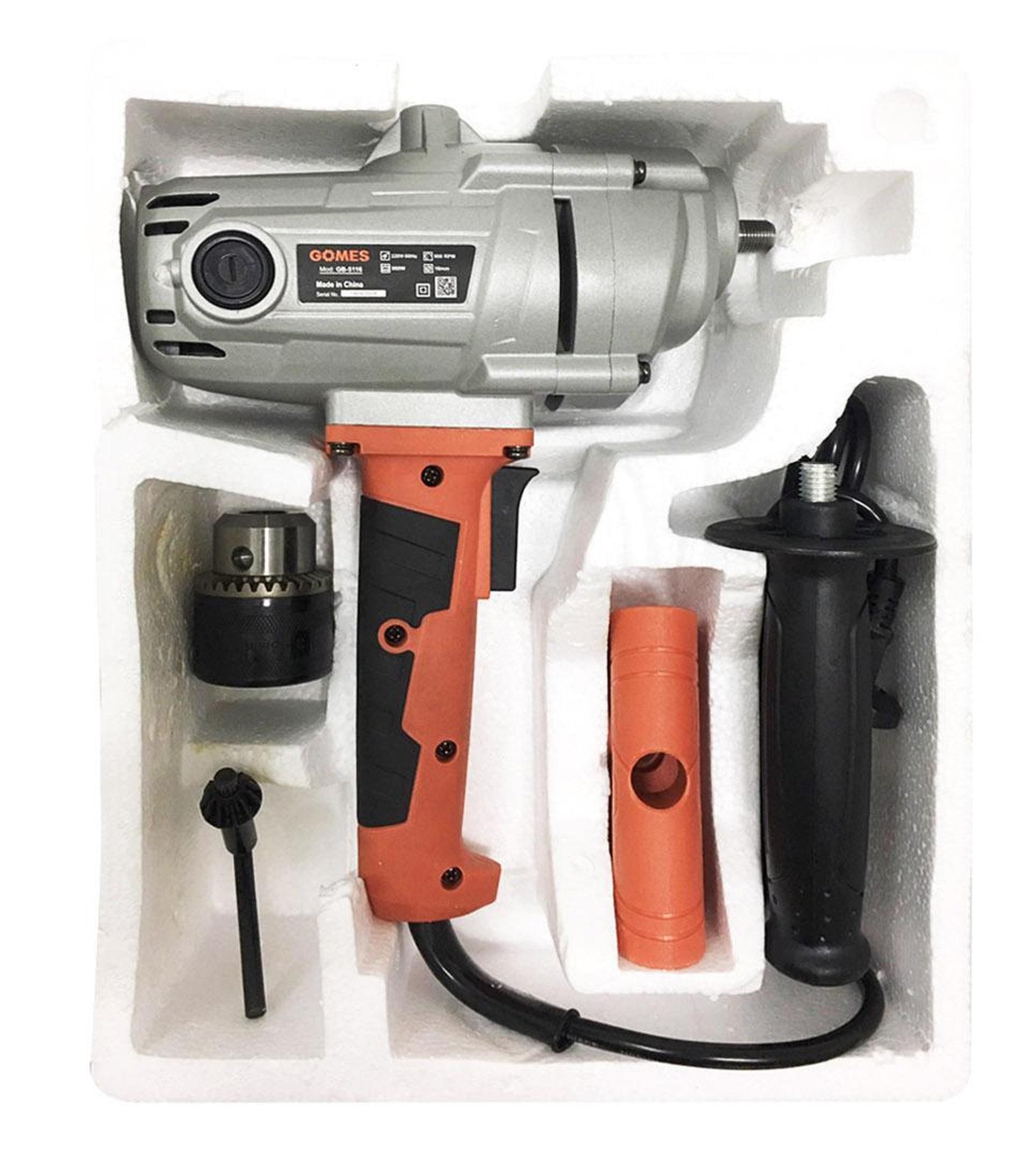 MÁY KHOAN 3 TAY CẦM 900W GOMES GB-5116 - HÀNG CHÍNH HÃNG