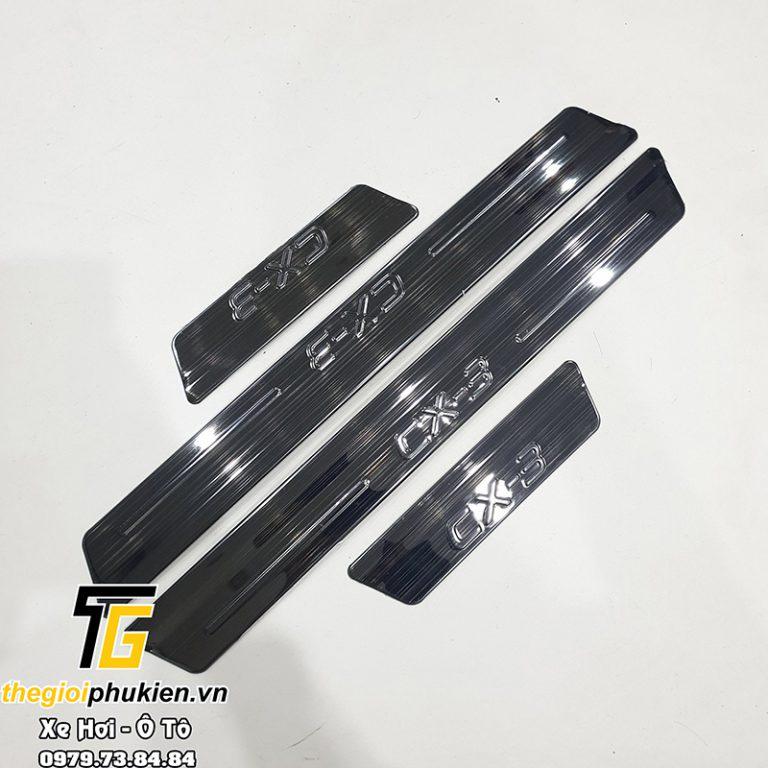 Bộ Ốp bậc cửa, Nẹp bước chân Titan Mazda CX-3, CX3
