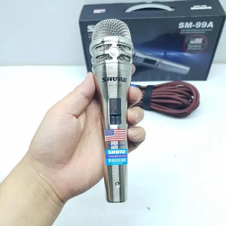 Mic karaoke có dây SHURE SM99A - Âm thanh cực hay