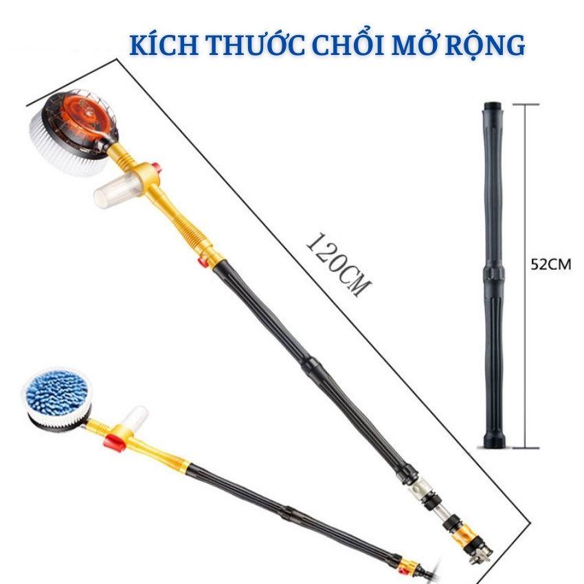 Chổi Rửa Xe Ôtô Tự Xoay 360 Độ 