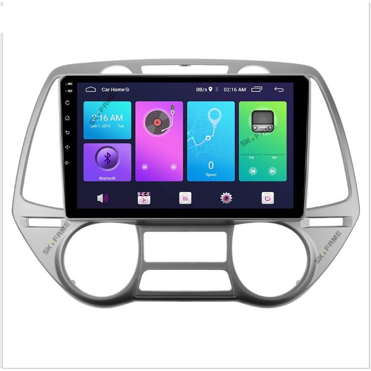 Màn Hình Android 9 inch Cho HYUNDAI I20 2008-2012 - Đầu DVD Chạy Android Kèm Mặt Dưỡng Giắc Zin Huyndai I20