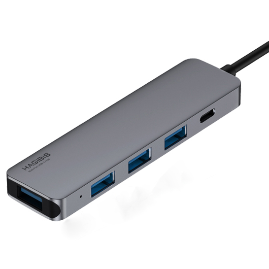 Cáp chuyển đổi Hagibis 5in1 USB-C to USB 3.0 - Hàng nhập khẩu