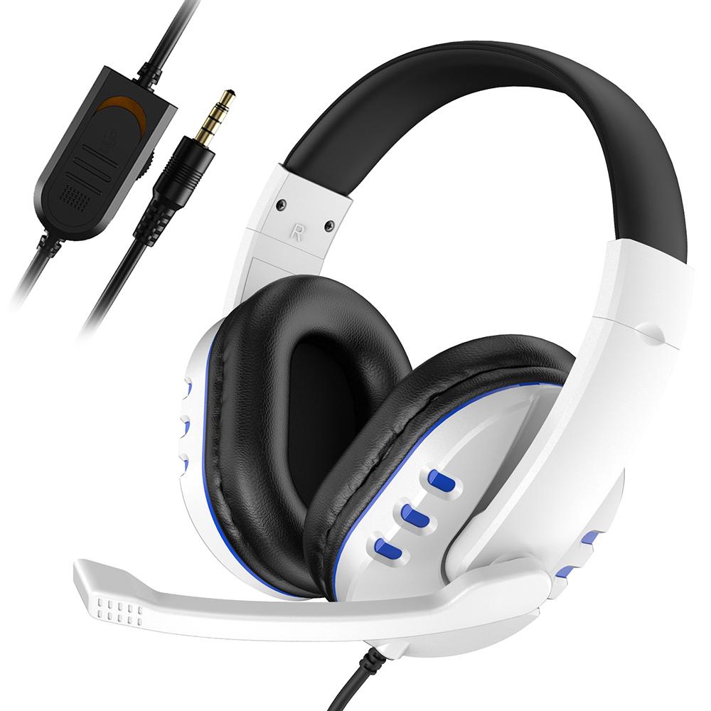 Chơi Game Có Dây Tai Nghe Game Thủ Tai Nghe Có Micro Cho Máy Tính Laptop PS4 PS5 Play Station 4 5 Nintendo Công Tắc Máy Tính Bảng
