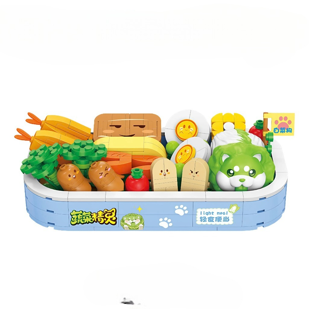 Đồ chơi - Bộ xếp hình Hộp Cơm Bento Phong Cách Nhật Bản - 21105 – BALODY