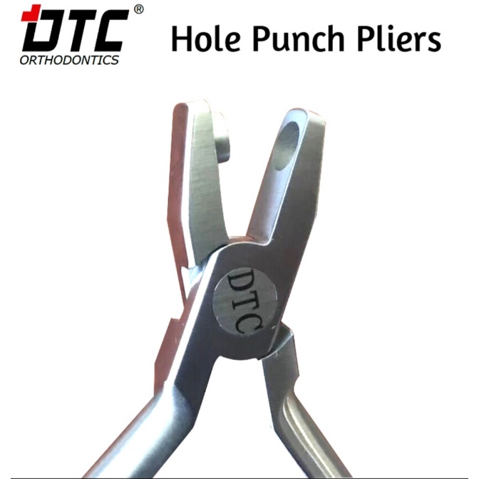 Kềm bấm lỗ Hole Punch_DTC (CLEAR COLLECTION - HOLE PUNCH PLIER)_Dùng trong nha khoa_ chỉnh nha [Ảnh thật][Chính hãng]