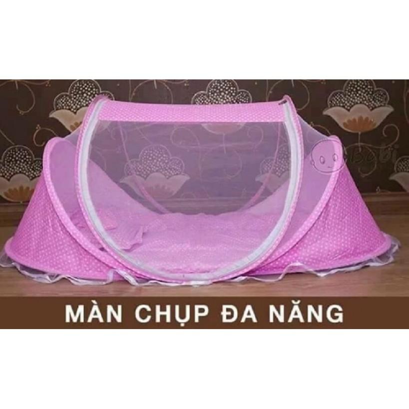 Màn tự bung cho bé, mùng tự bung đa năng cho bé chống muỗi