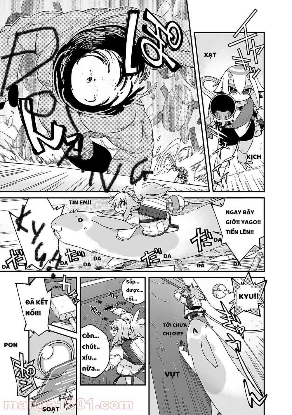 ngay cả khi hậu tận thế, thật hạnh phúc vẫn còn được sống... chapter 20.1 3