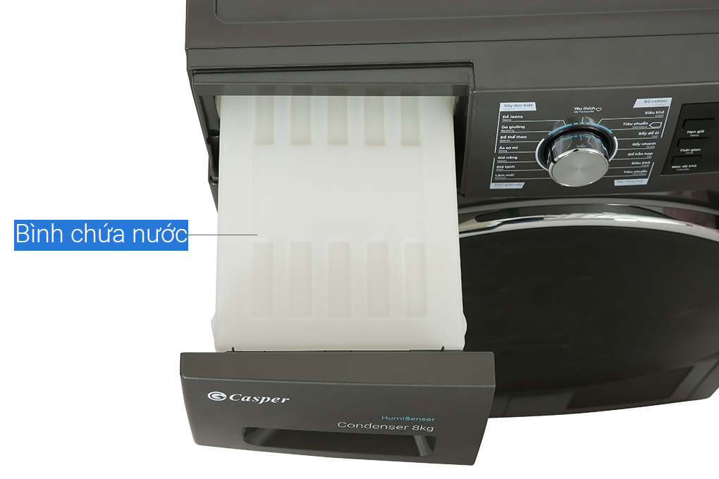 Máy sấy ngưng tụ Casper 8 kg TD – 80CGB - Hàng chính hãng