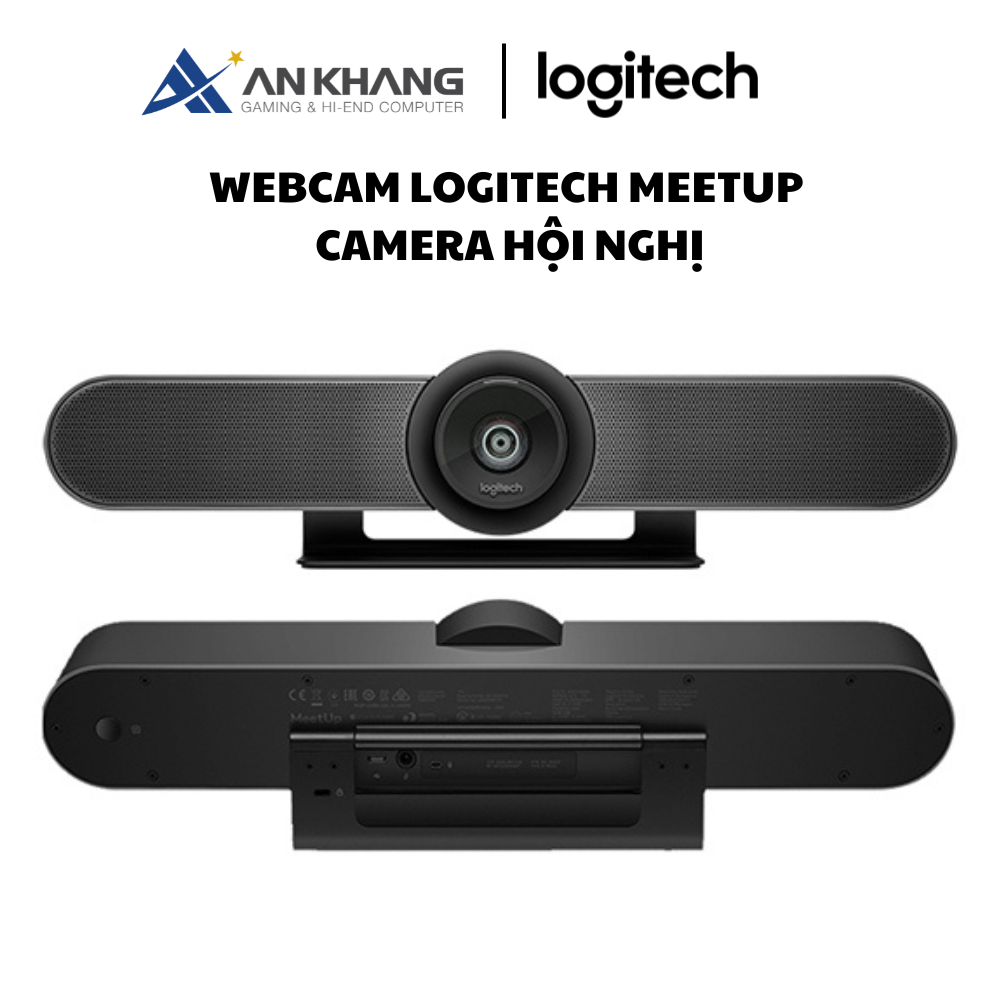 Webcam Logitech Meetup - Camera Hội Nghị - Hàng Chính Hãng - Bảo Hành 24 Tháng