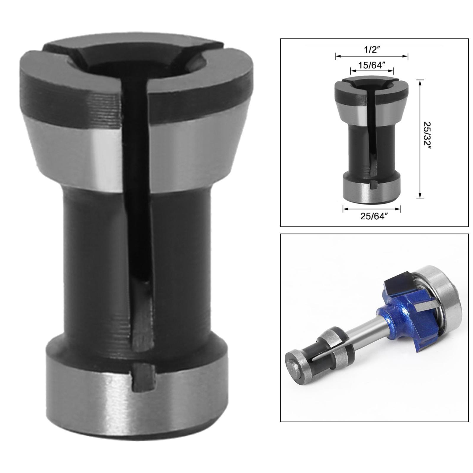 3X Precision Milling Cutter Collets Adapter Engraving Trimming Chuck Head 6mm
